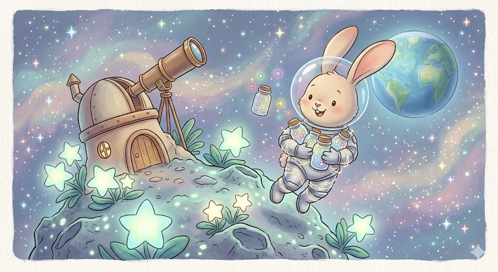 Ilustración 1 de El Viaje de Centella y el Cometa de Caramelo