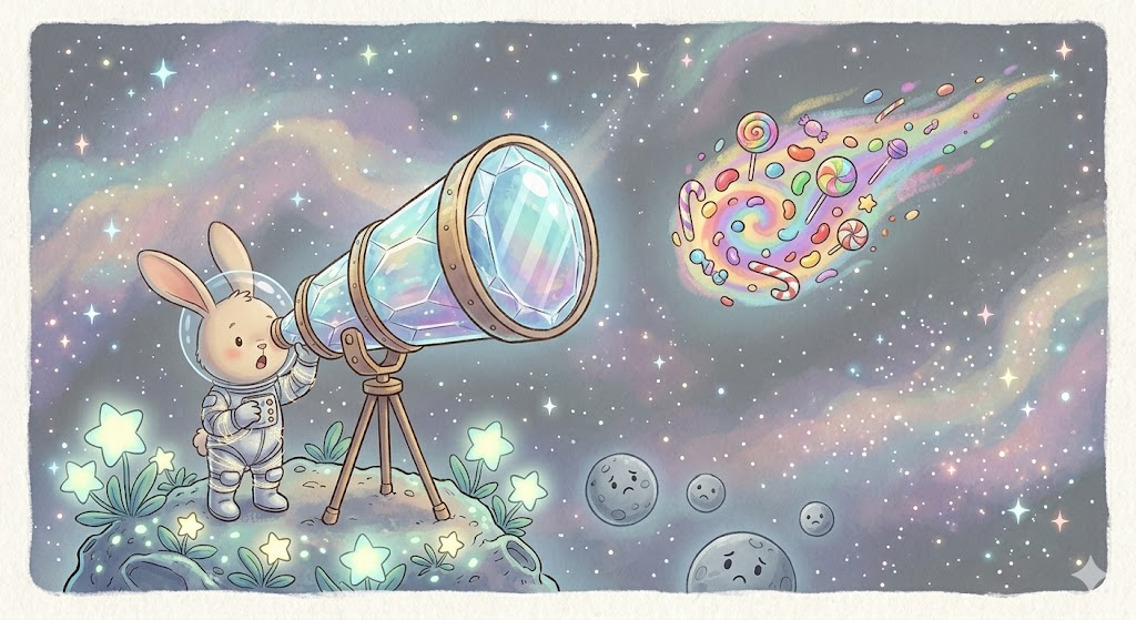 Ilustración 2 de El Viaje de Centella y el Cometa de Caramelo