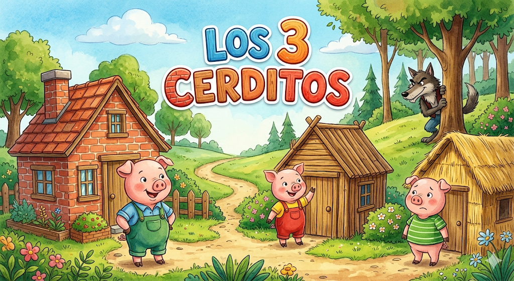 Portada de LOS 3 CERDITOS