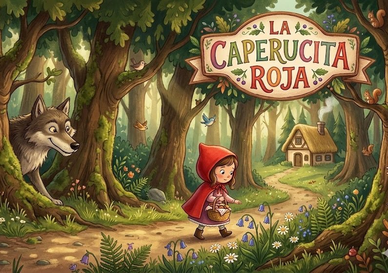 Ilustración 2 de La caperucita roja