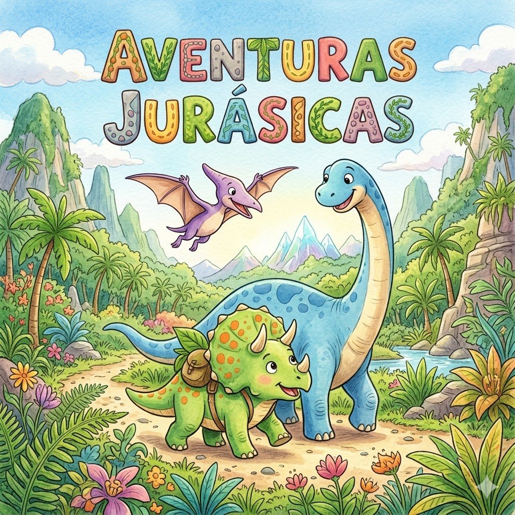 Portada de Aventuras Jurásicas
