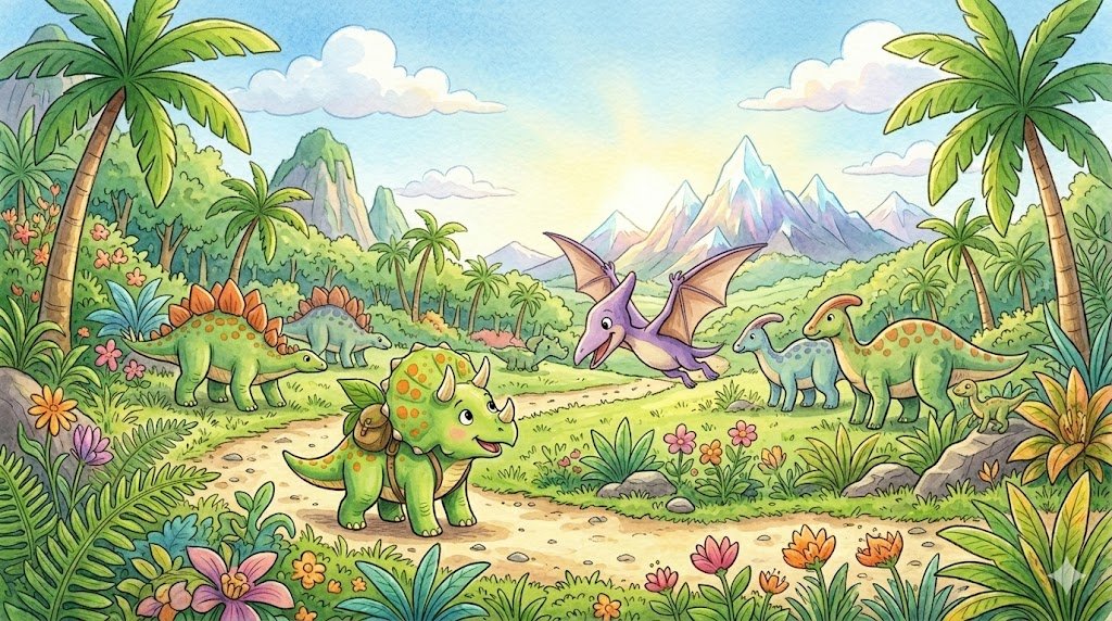 Ilustración 2 de Aventuras Jurásicas