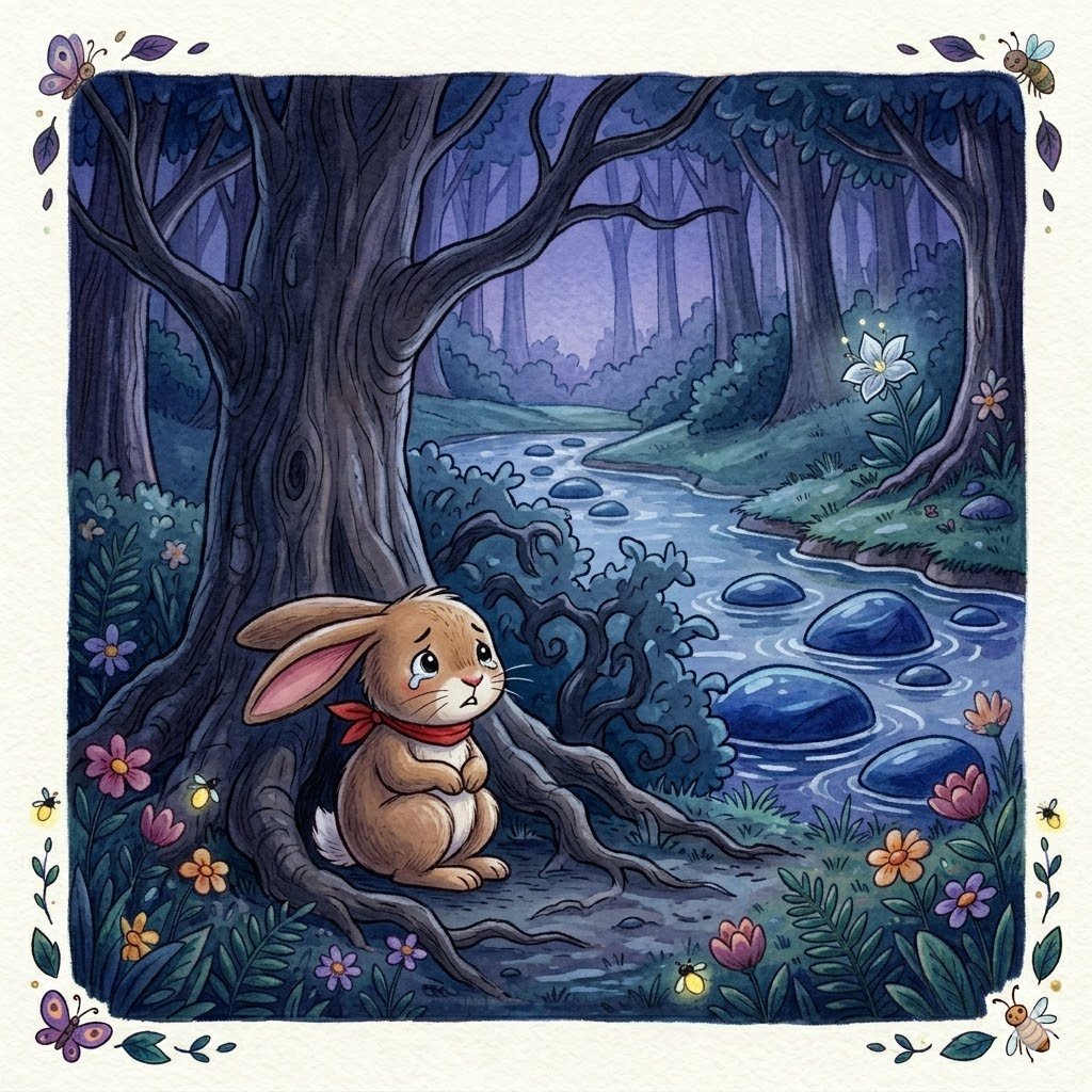 Ilustración 2 de Saltarín y el Rio de las Piedras Azules