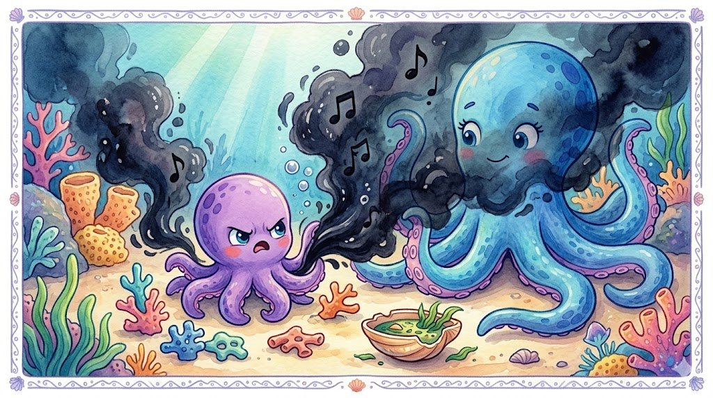 Ilustración 1 de Oli y el Misterio de la Tinta de Colores