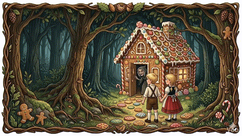 Ilustración 2 de Hansel y Gretel