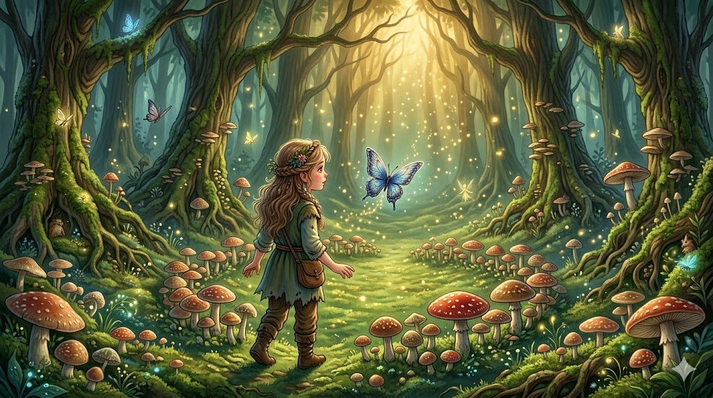 Ilustración 1 de Saskia y el Reino de Cristal