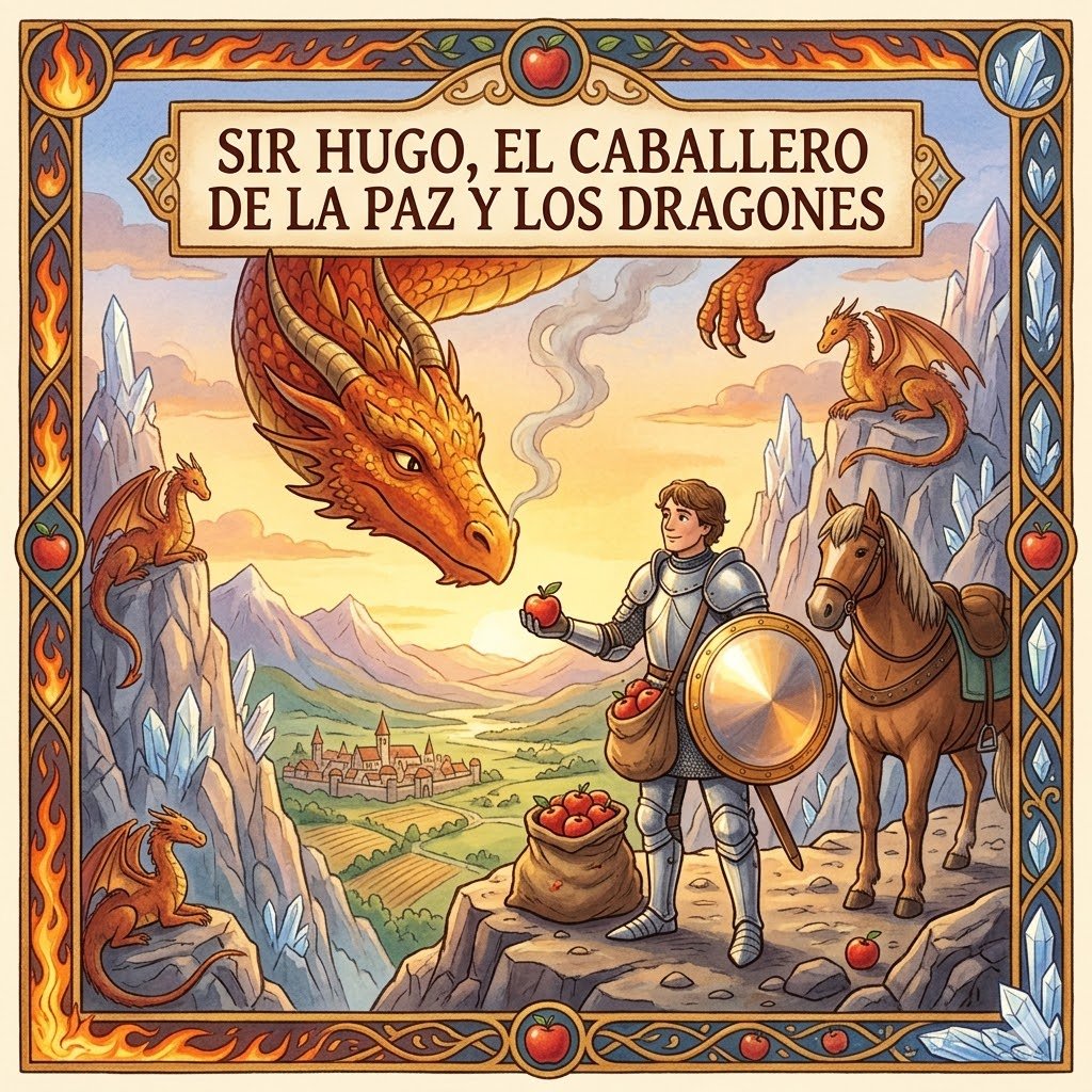 Portada de Sir Hugo, El Caballero de la Paz